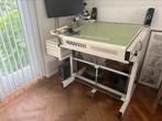 Tekentafel Bieffe Padova incl kruk, Doe-het-zelf en Verbouw, Tekentafels, Ophalen, Gebruikt, Minder dan 130 cm, Verlichting