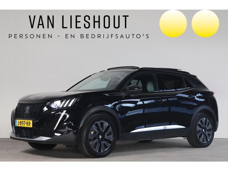 Peugeot e-2008 EV GT 50 kWh NL-Auto! Pano I SUPER COMPLEET!, Auto's, Peugeot, Bedrijf, Te koop, ABS, Achteruitrijcamera, Adaptive Cruise Control
