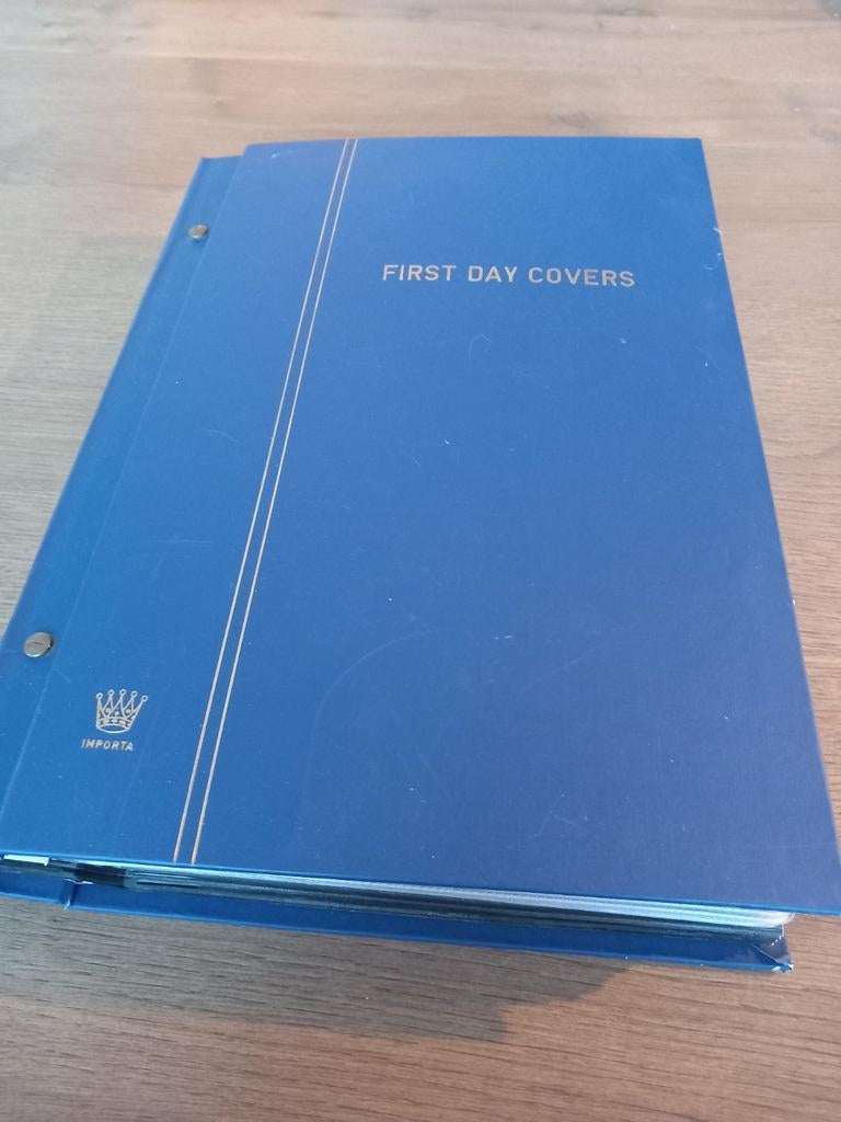 Nederland fdc verzameling tussen E48 - E276 in album, Ophalen of Verzenden, Nederland