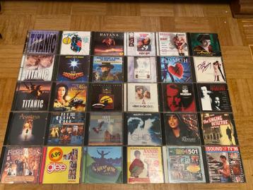 30X cd soundtrack beschikbaar voor biedingen