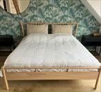 IKEA Björksnäs bedframe 180x200 + 1 Emma matras ZGAN, Huis en Inrichting, Slaapkamer | Bedden, Ophalen, Beige, Tweepersoons, Zo goed als nieuw
