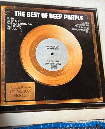 Deep Purple The Best Of - 1972 - Vinyl LP beschikbaar voor biedingen