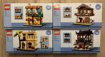 Lego 4x Huizen van de Wereld compleet - Meeneemprijs € 99,-, Nieuw, Complete set, Lego, Ophalen