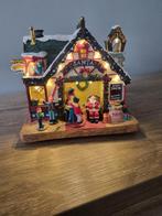 Kersthuisje Santa's workshop, Ophalen