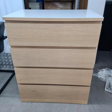 Mooie ikea malm ladekast met 4 lades