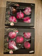 Set van 14 kerstballen van Otazu. 9 roze en 5 zilveren., Ophalen of Verzenden