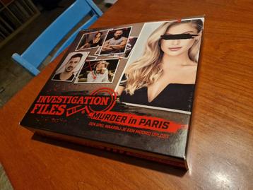 Investigation files. Murder in Paris. Misdaad escape spel  beschikbaar voor biedingen