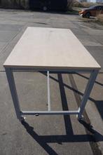 Werktafel bureau statafel sta bureau, bartafel koffietafel, Huis en Inrichting, Bureaus, Ophalen of Verzenden, Met wielen, Gebruikt