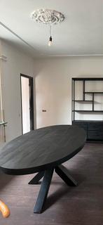 Ovale Eettafel - Stijlvol & Ruim, Huis en Inrichting, Tafels | Eettafels, Gebruikt, 100 tot 150 cm, Ophalen of Verzenden, Vijf personen of meer