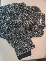 Leuke Luipaard Pyjama, Kleding | Dames, Huispakken, Maat 38/40 (M), Zwart, Nieuw, Ophalen of Verzenden