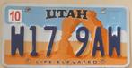 Kentekenplaat Utah Amerika usa., Ophalen of Verzenden, Gebruikt, Auto's
