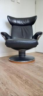 Stressless Ekornes Jazz Large M, Huis en Inrichting, Fauteuils, Ophalen, Gebruikt, 75 tot 100 cm, Metaal