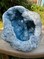 Celestien geode 9kg, Verzamelen, Mineralen en Fossielen, Ophalen, Mineraal