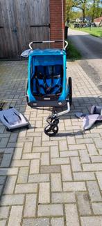 Thule coaster XT fietskar + accessoires  zgan, Fietsen en Brommers, Fietsaccessoires | Aanhangers en Karren, Kinderkar, Zo goed als nieuw