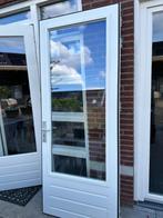 Meranti buitendeur 2315x928, Doe-het-zelf en Verbouw, Deuren en Horren, 215 cm of meer, 80 tot 100 cm, Glas, Zo goed als nieuw