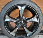 17 inch VW Polo velgen met zomerbanden 5x100, Auto-onderdelen, Banden en Velgen, 215 mm, Banden en Velgen, Nieuw, 17 inch