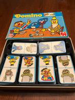 Sesamstraat Domino - Dik Karton - 2-5 Spelers, Hobby en Vrije tijd, Gezelschapsspellen | Bordspellen, Drie of vier spelers, Ophalen of Verzenden