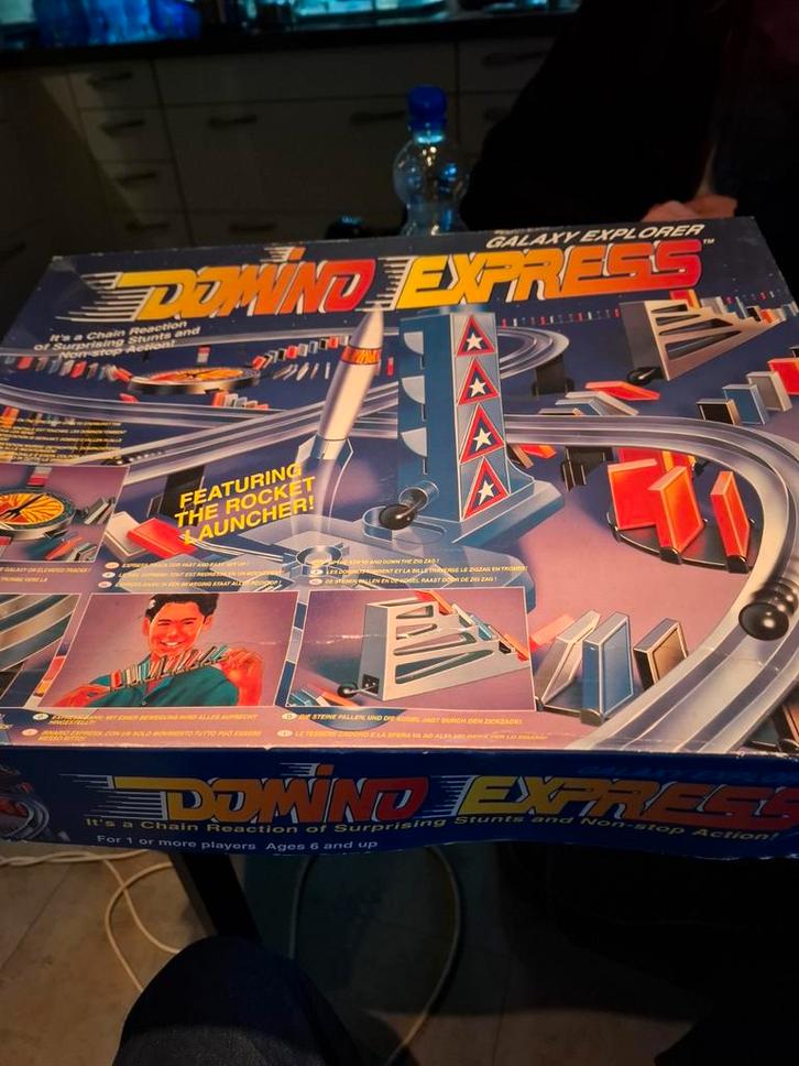 Mooie set domino express galaxy explorer, Kinderen en Baby's, Speelgoed | Bouwstenen, Ophalen of Verzenden