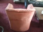 Te koop aangeboden dames Fauteuil, Huis en Inrichting, Fauteuils, Ophalen, Gebruikt, Minder dan 75 cm, Leer