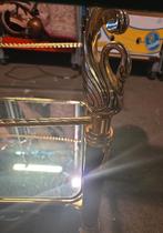 Vintage Hollywood Regency salontafel, Ophalen, 100 tot 150 cm, 50 tot 100 cm, X