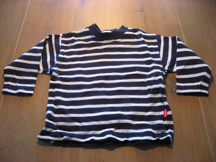 leuke katoenen knitwear blauw/wit gestreepte trui, maat 98, Kinderen en Baby's, Kinderkleding | Maat 98, Zo goed als nieuw, Jongen of Meisje