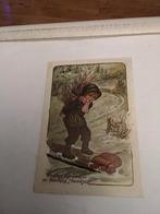 MET ZWARE. VRACHT. IN DE SNEEUW. 1985, Verzamelen, Ophalen of Verzenden, 1980 tot heden