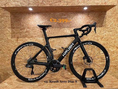Ex-ploeg fietsen | Krush Aero Disc | Ultegra Di2, Fietsen en Brommers, Fietsen | Racefietsen, Gebruikt, Overige merken, Meer dan 20 versnellingen