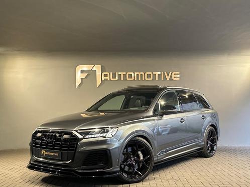 Audi Q7 55 TFSI e quattro S Line Pano|RS Seat|HuD|B&O|Trekha, Auto's, Audi, Bedrijf, Te koop, Q7, 360° camera, 4x4, ABS, Achteruitrijcamera