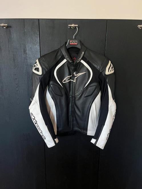 Alpinestars Jaws combi motorpak leer maat 50, Motoren, Kleding | Motorkleding, Combipak, Heren, Tweedehands, Ophalen of Verzenden