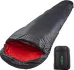 Slaapzak volwassen - Mummy slaapzak - ‎Polyester - Zwart -, Caravans en Kamperen, Slaapzakken, Info@wwc-trading.com, Nieuw, WW Company Trading B.V.