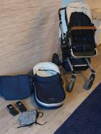 Joolz Day 3-in-1 kinderwagen Earth Parrot Blue, Kinderen en Baby's, Kinderwagens en Combinaties, Gebruikt, Verstelbare duwstang