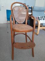 Oude kinderstoel webbing hout Thonet style, Antiek en Kunst, Antiek | Meubels | Stoelen en Banken, Ophalen