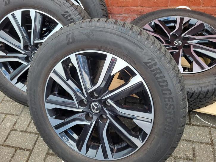 Org Mazda CX60 CX-60 CX80  banden velgen 235/60/18 TPMS, Auto-onderdelen, Banden en Velgen, Banden en Velgen, Winterbanden, 18 inch