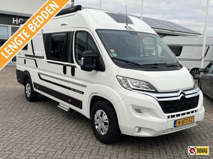 Adria Twin Axess 640 SL BUSBIKER | LENGTEBEDDEN!, Caravans en Kamperen, Campers, Bedrijf, tot en met 2, Buscamper of Camperbus
