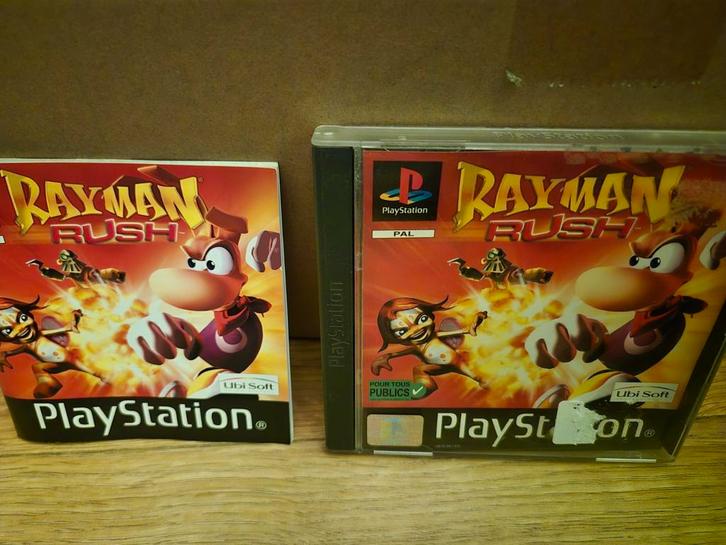 Rayman Rush ps1, Spelcomputers en Games, Games | Sony PlayStation 1, Zo goed als nieuw, Avontuur en Actie, 1 speler, Vanaf 3 jaar