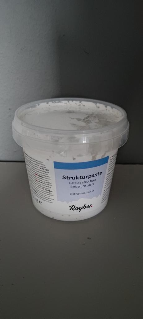 Nieuw: Rayher structuurpasta, stuc pasta. grote korrel., Hobby en Vrije tijd, Knutselen, Nieuw, Materiaal, Ophalen of Verzenden