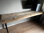 Steigerhout tafel bureau sidetable, Huis en Inrichting, Tafels | Sidetables, Ophalen of Verzenden, Zo goed als nieuw, 25 tot 50 cm