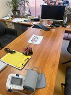 4x Bureautafel, in hoogte verstelbaar, demontabel, Huis en Inrichting, Ophalen, 100 tot 150 cm, 50 tot 100 cm, Zo goed als nieuw