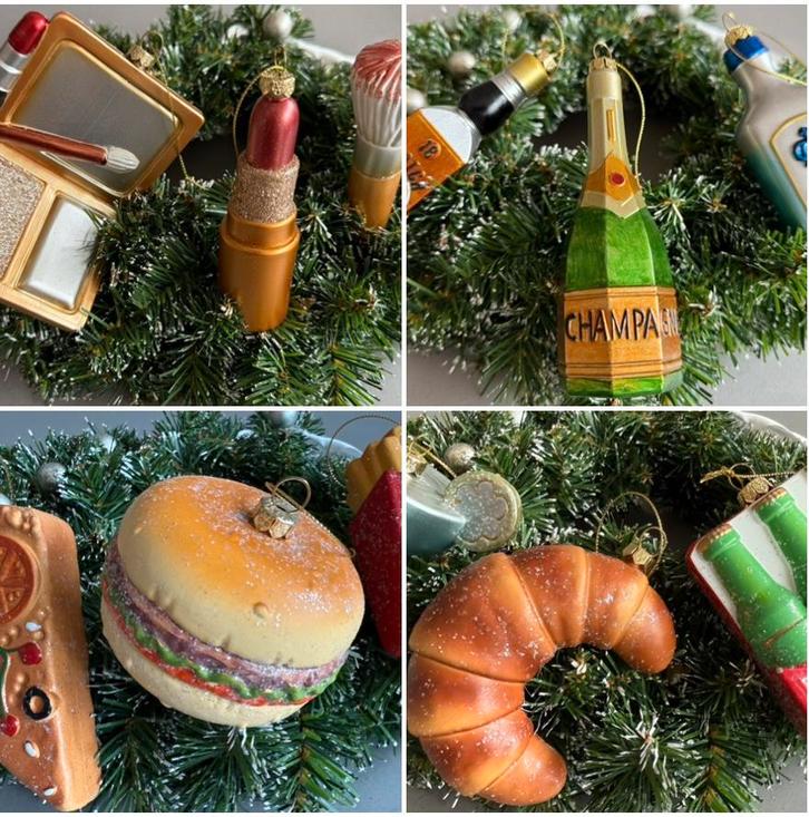 Origineel etalage materiaal ! Thema kerstballen (kunststof)!, Diversen, Kerst, Nieuw, Ophalen of Verzenden