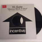 Hi-Gate - Gonna Work It Out - Vinyl Single, Ophalen of Verzenden, Zo goed als nieuw, Techno of Trance