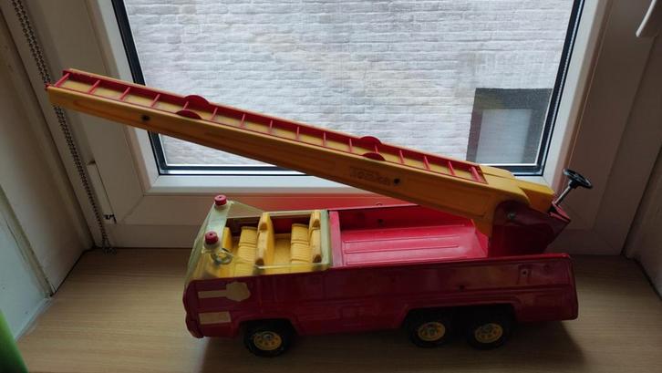 Oude metalen Tonka brandweerwagen, Kinderen en Baby's, Speelgoed | Speelgoedvoertuigen, Ophalen of Verzenden