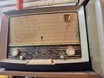 Antieke radio Philips B4X79A, Audio, Tv en Foto, Radio's, Gebruikt, Ophalen, Radio