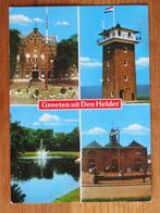 Den Helder Vierluik o.a. Uitkijktoren + Marine Museum 1984, Verzamelen, Ansichtkaarten | Nederland, Ophalen of Verzenden, Voor 1920