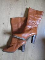 (👉ﾟヮﾟ)👉 Vintage Hoge laarzen Kleur Cognac Maat 39, Kleding | Dames, Schoenen, Ophalen of Verzenden, Hoge laarzen, Zo goed als nieuw