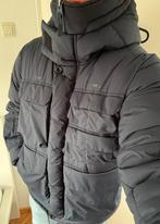 G-Star Field Hooded Puffer jacket winterjas maat M blauw, G-STAR, Ophalen of Verzenden, Zo goed als nieuw, Maat 48/50 (M)