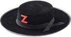 Carnival Toys Hoed Heren 59 Cm Fluweel Zwart, Kleding | Heren, Carnaval, Onbekend, Verzenden, Nieuw