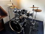 Pearl Export met Paiste PST7 Bekkens, Ophalen, Gebruikt, Pearl