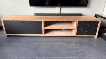 Steigerhouten TV Meubel 180x38x38 beschikbaar voor biedingen