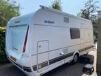 Dethleffs CAMPER 500QSK, mover, E&P levelsysteem, stapelbed, Caravans en Kamperen, 7 tot 8 meter, Particulier, Dwars-stapelbed