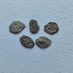 Rusland 5 kopeks tsaar Peter de Grote (1682-1725), Ophalen of Verzenden, Rusland